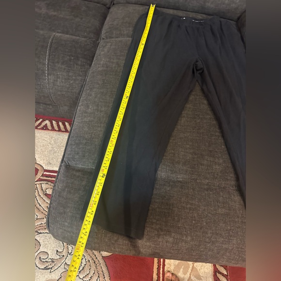 Woman Within Black Sweatpants with 2 sides pockets Women’s Size 22/24 1X TALL - Picture 7 of 11